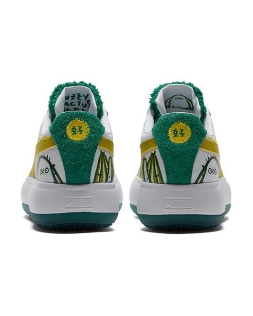 PUMA Blue (Wmns) X Flabjacks Suede Mayu 'Fuzzy Cactus Park'