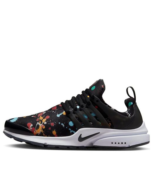 Nike Black Air Presto 'Paint Splatter' for men
