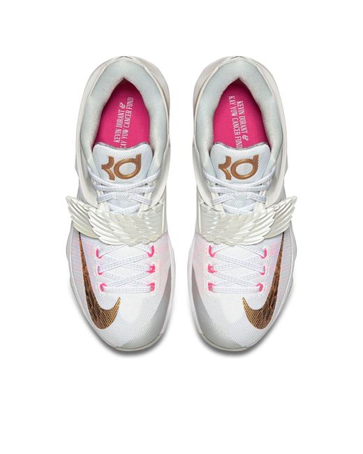 Nike White Kd 7 Prm 'Aunt Pearl' for men