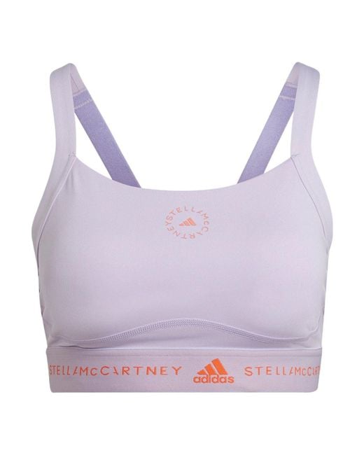 Adidas Purple (Wmns) By Stella Mccartney Truepurpose Sports Bra