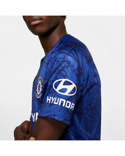Nike Blue Chelsea Fc 19-20 Home Football Shirt Jersey for men
