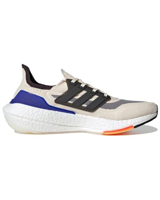 Adidas Blue Ultraboost 21 'Wonder Carbon' for men