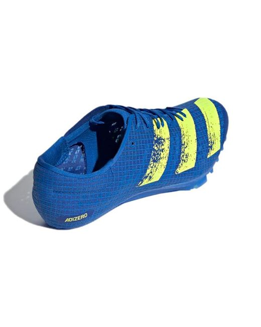 Adidas Blue Adizero Finesse Spikes 'Football Solar' for men