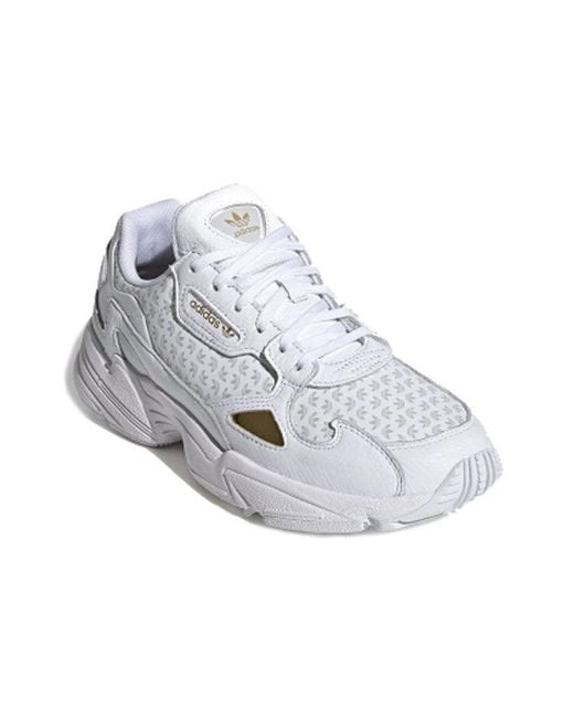 Adidas White (Wmns) Falcon Metallic'
