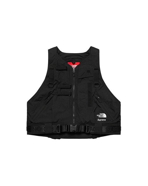 Supreme Black X The North Face Ss20 Week 3 Vest Interchange Jacket