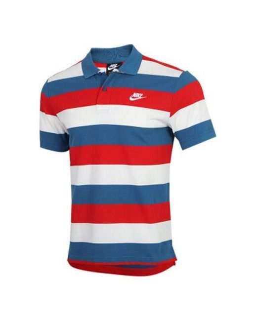 Nike Blue Sportswear Polo-shirt for men