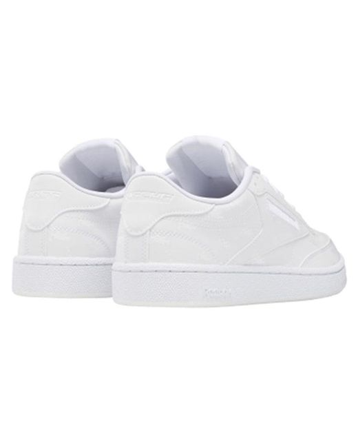 Reebok White Trs Rasch X Club C 85 Mu 'Triple' for men