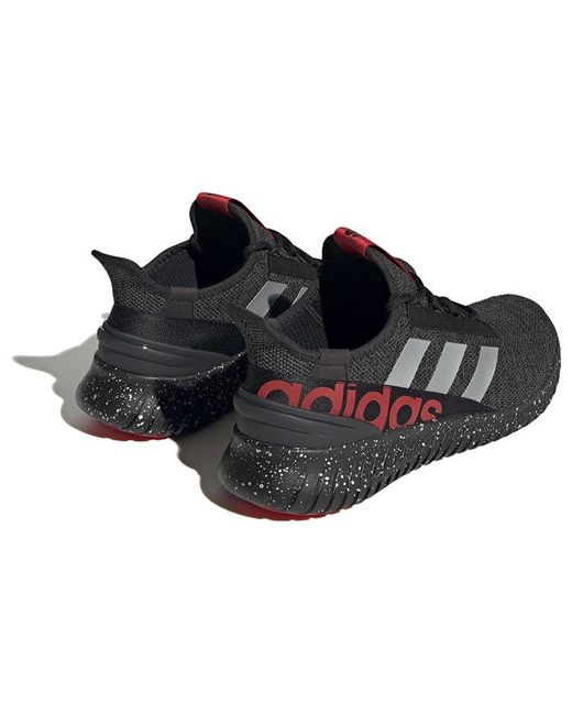 Adidas Black Kaptir 2.0 Shoes 'Better Scarlet' for men