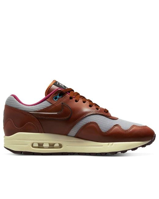 Nike Brown X Patta Air Max 1 'Dark Russet' for men