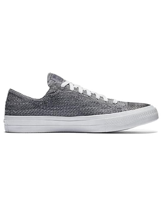 Converse Blue Nike X Chuck Taylor All Star Flyknit Low 'Light Carbon' for men