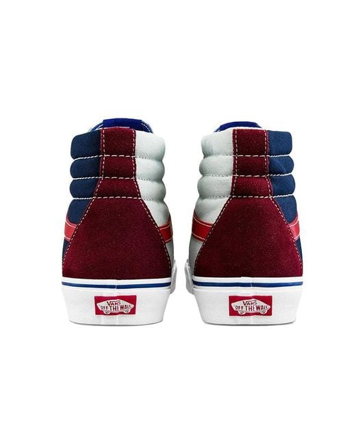 Vans Blue (Wmns) Sk8-Hi (Mix & Match) Multi