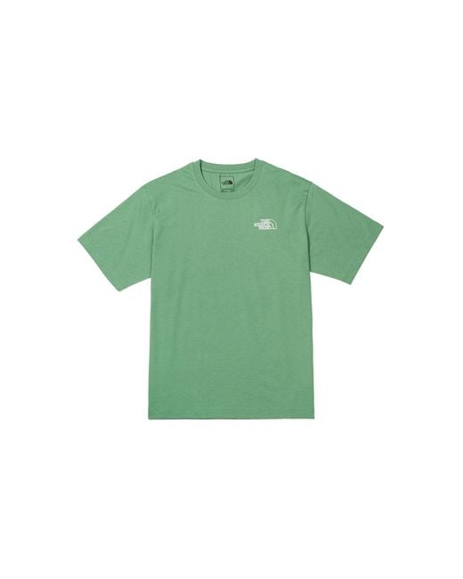 The North Face Green Earth Day Graphic T-Shirt for men