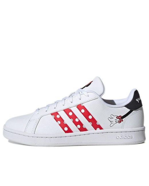 adidas Disney X Grand Court Base Shoes in White | Lyst