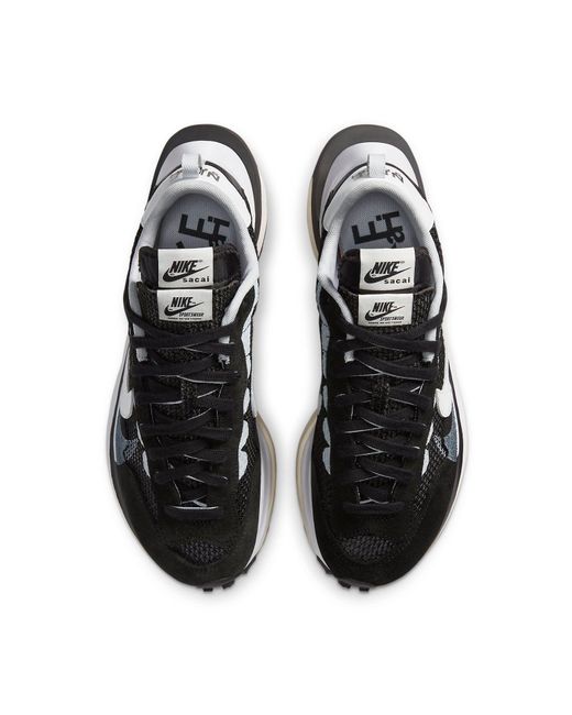 Nike Black X Sacai Vaporwaffle for men
