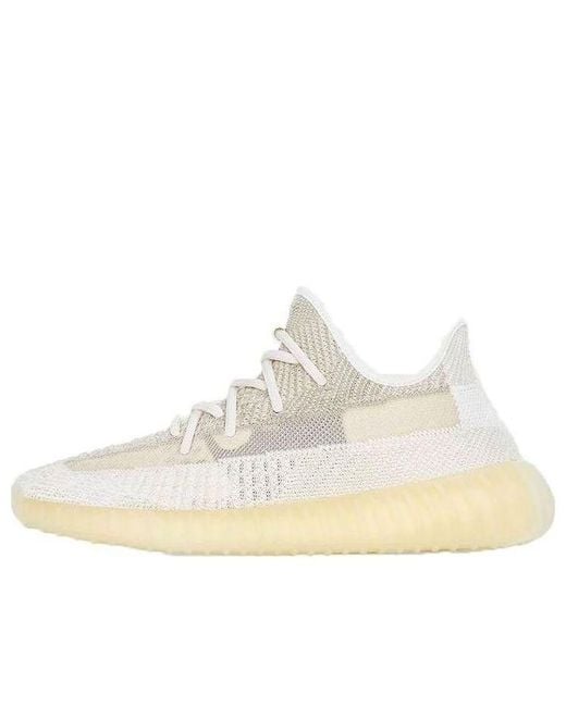Adidas White Yeezy Boost 350 V2 'Natural' for men