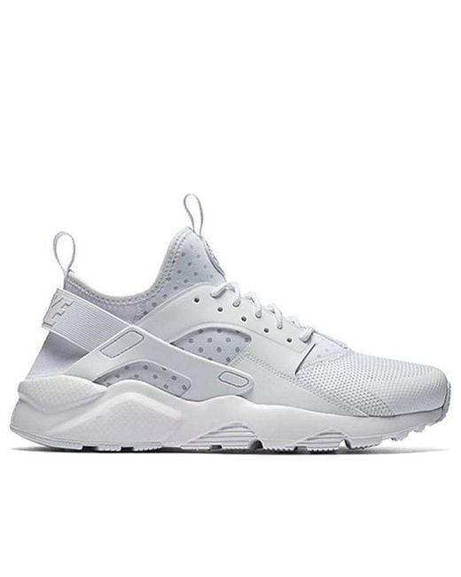 Nike White Air Huarache Run Ultra 'Triple' for men