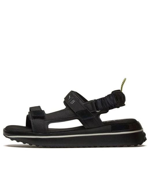 PUMA Black (Wmns) Liu Wen X Future Rider Sandals 'Fluorescent Braid