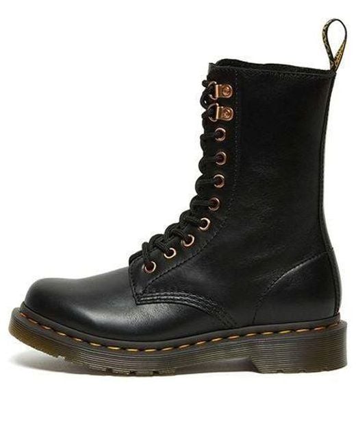 Dr. Martens Black (Wmns) 1490 Hdw Wanama Martin Boots