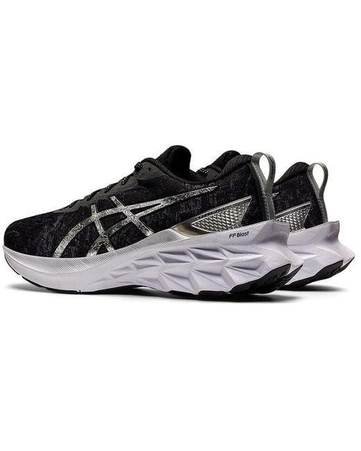 Asics Black (Wmns) Novablast 2 Platinum 'Carrier Pure'
