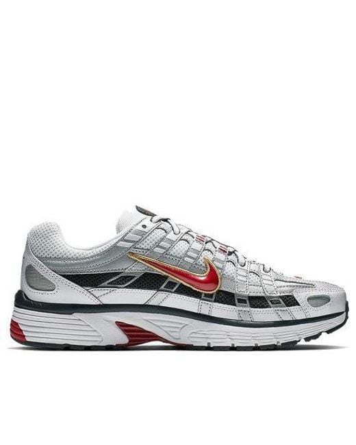 Nike White (Wmns) P-6000 Cnpt 'Metallic'