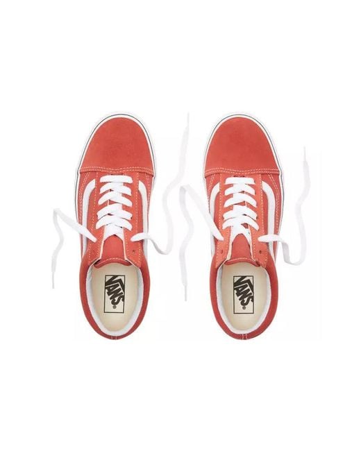 Vans Red Old Skool 'Hot Sauce' for men