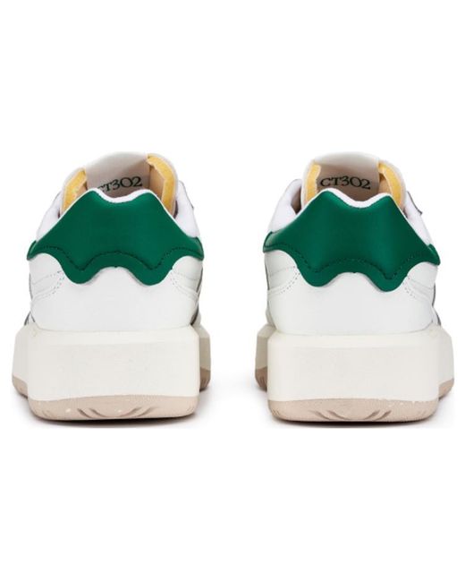 New Balance White Ct302 Succulent' for men