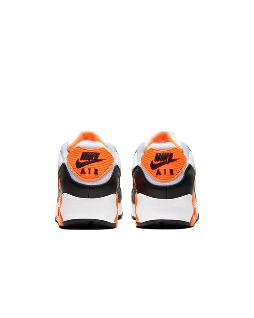 Nike Orange Air Max 90 'Total' for men
