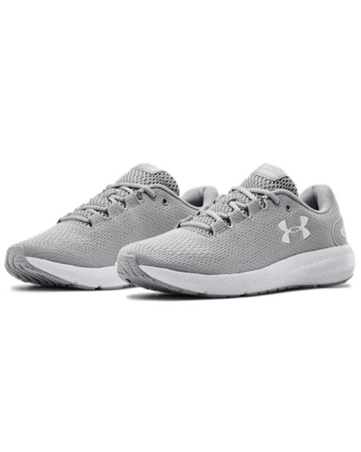 Under Armour Gray (Wmns) Charged Pursuit 2 Sports Shoes