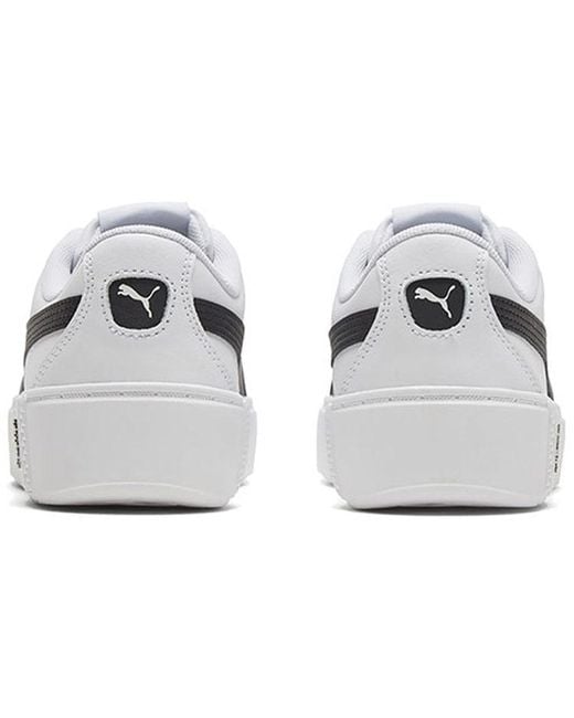 PUMA White (Wmns) Smash Platform V2 L