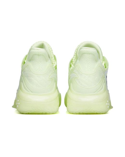Anta White Shock Wave 4 'Fluorescent' for men