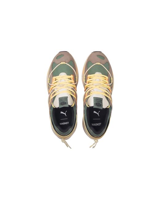 PUMA Gray Trc Blaze X Market 'Flint Laurel Wreath'