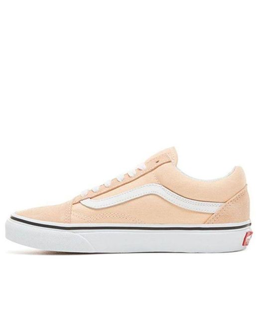 Vans White Old Skool 'Bleached Apricot' for men