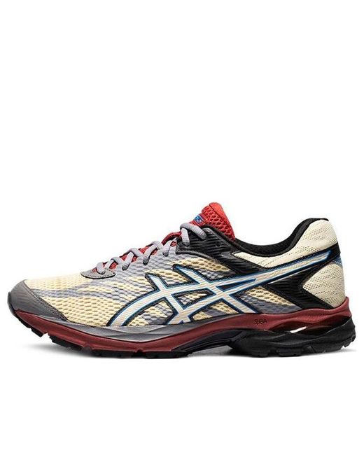 Asics Gel-flux 4 Grey/red in Blue for Men | Lyst