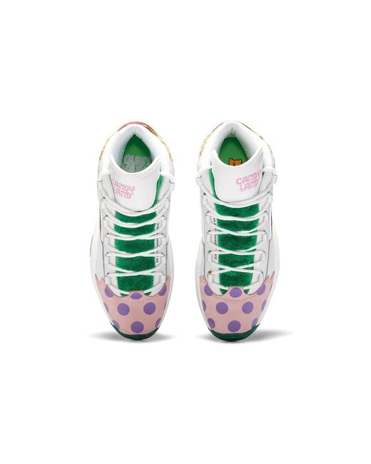 Reebok White Hasbro X Question Mid 'Candy Land' for men