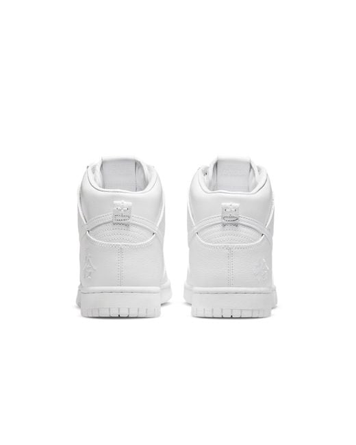 Nike White Dunk High Premium 'Pick-Up' for men
