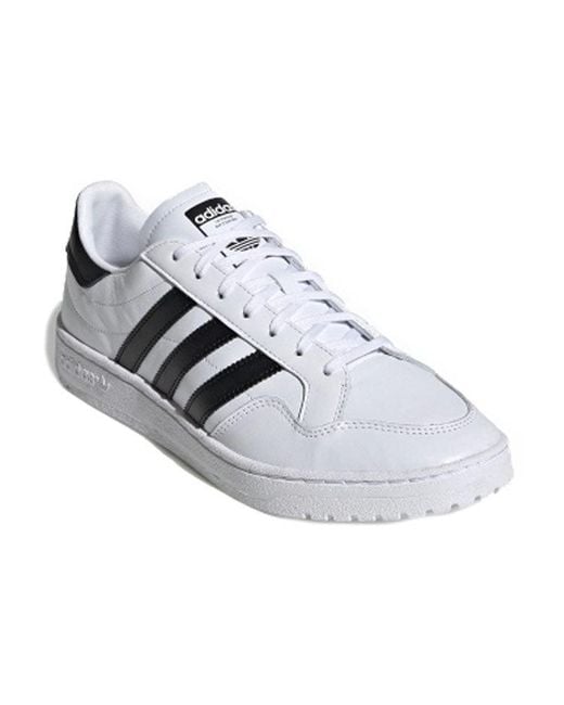 Adidas White Team Court 'Cloud' for men