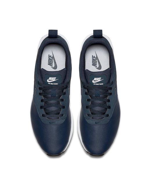 Nike Blue Air Max Tavas Leather 'Obsidian' for men