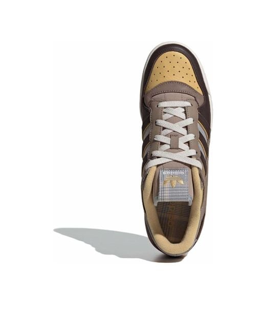 Adidas Brown Forum Low Cl 'Charcoal' for men