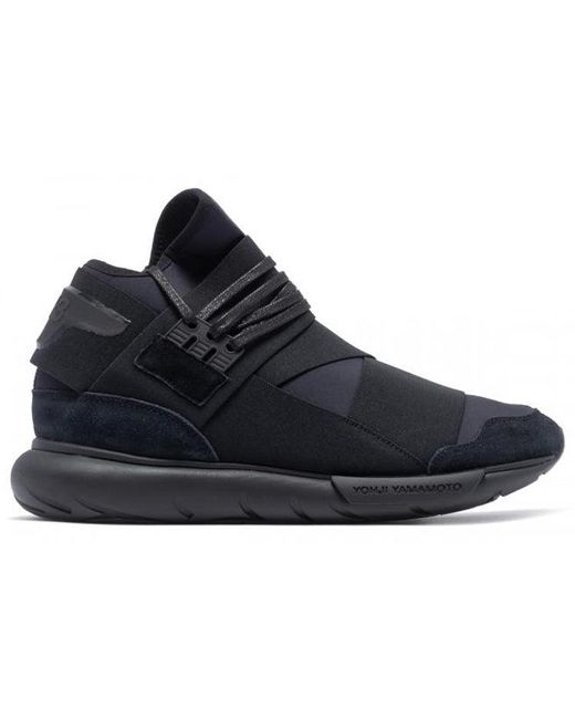Adidas Blue Y3 Qasa High 'Triple' for men