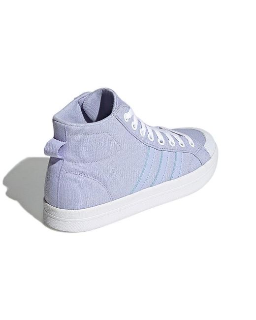 Adidas Blue (Wmns) Neo Bravada Mid Sneakers
