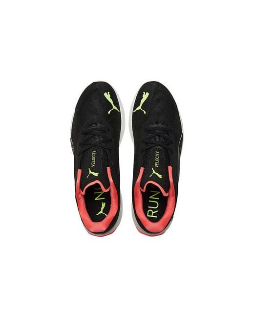 PUMA Black Velocity Nitro Lava' for men
