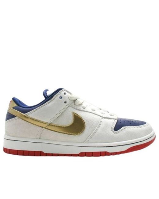 Nike White Sb Dunk Low Pro 'Old Spice' for men