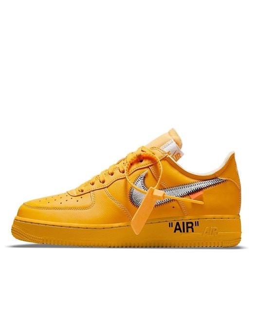 Nike Orange X Off- Air Force 1 Low 'Lemonade' for men
