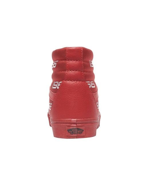 Vans Red Sk8-Hi Cordura '1966' for men