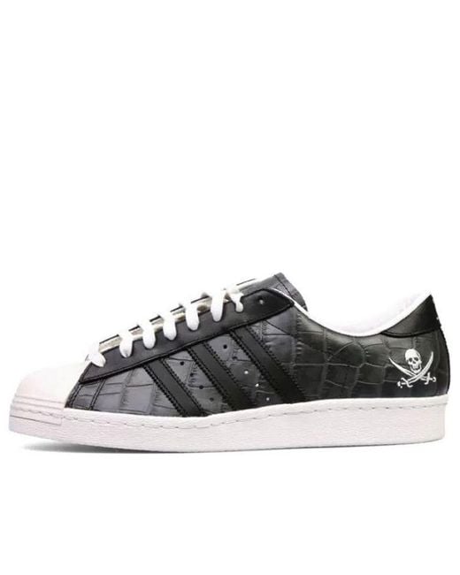 Adidas Black Neighborhood X Superstar 80S 'Nbhd' for men