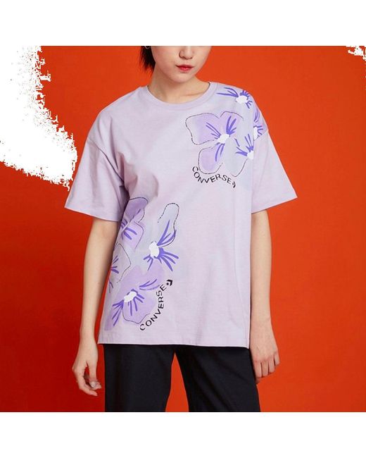 Converse Purple (Wmns) Infinite Lilac Iwd Oversized T-Shirt