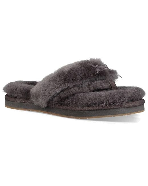 Ugg Brown (Wmns) Fluff Flip Flop Iii