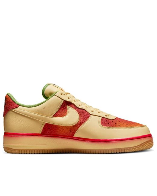 Nike Natural Air Force 1 '07 'Chili Pepper' for men