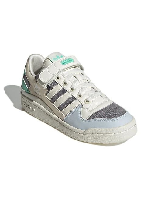 Adidas White Originals Forum Low Sneakers