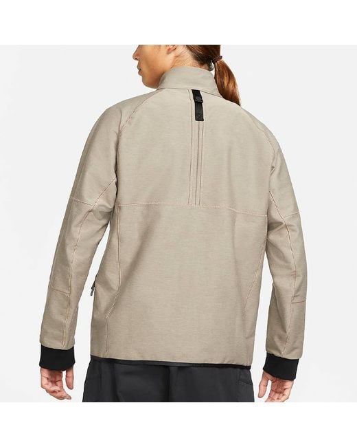 Nike Natural Sportswear Dri-Fit Tech Pack Moisture Conduction Quick Dry Casual Jacket Moon Lime for men